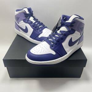 【UD332ST】☆未使用☆ NIKE ナイキ AIR JORDAN 1 MID エアジョーダン ミッド DQ8426-515 パープル スカイJ 29.0cm スニーカー 