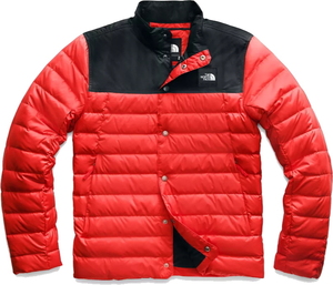 SALE！The NorthFace ノースフェイス DRT ダウンジャケット MID LAYER RED/BLACK　M