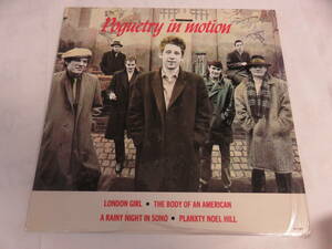 【レコード】MCA-36015　POGUETRY IN MOTION　THE POGUES　SHANE MacGOWAN/ANDREW RANKEN/TERRY WOODS/PHILIP CHEVRON/JAMES FEARNLEY/JEM