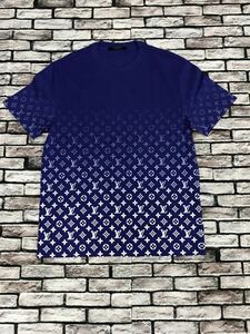 極美品★LOUIS VUITTON ルイヴィトン★22AW RM222Q NPG HKY46W モノグラムグラディエントTシャツ