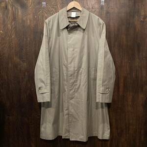 LONDON FOG ロンドンフォグ バルマカーンコート カーキ ステンカラーコート 42SHORT USA古着