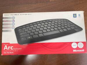 【中古品】Microsoft Arc keyboard/ マクロソフト アーク キーボード J5D-00020【送料無料】