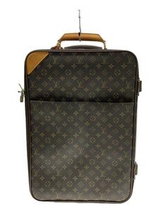 LOUIS VUITTON◆ペガス50_モノグラム・キャンバス_BRW/PVC/BRW