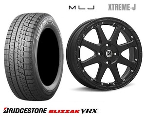 4本 MLJ エクストリーム-J ブリヂストン BLIZZAK VRX 21年 165/60R15インチ MR02系 ハスラー MS02系 フレアクロスオーバー デリカD:2