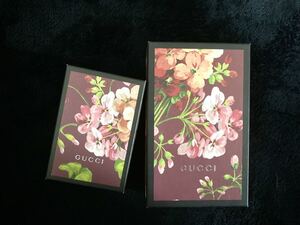 【即決/送料込み】GUCCI/グッチ ブルームス/フラワー柄/花 純正BOX 2個セット(BOX.保存袋.コントロールカード)