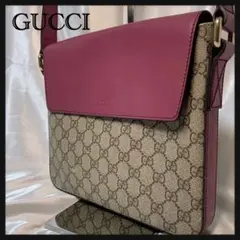 【GUCCI 】 GGスプリーム　キャンバス　ショルダーバッグ　353430