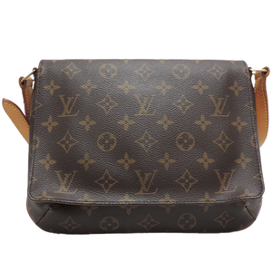 ［飯能本店］LOUIS VUITTON LV ルイ・ヴィトン ミュゼット タンゴ ショート M51257 (廃番) ショルダーバッグ モノグラム ブラウン DH79784