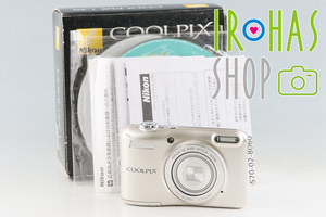 Nikon Coolpix L28 Digital Camera With Box #52715L4