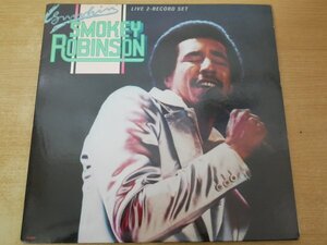 V5-327＜2枚組LP/US盤/美盤＞Smokey Robinson / Smokin