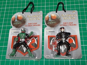 仮面ライダー　MASKED RIDER DIECAST ACTION FIGURE 二種セット