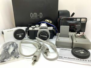 (OH1477.1496) カメラ　OLYMPUS /オリンパス　OM-D E-M10Ⅱ 14-42 1:3.5-5.6 PEN mini E-PM1 Canon /キャノン Autoboy3