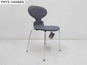 未使用 正規品■FRITZ HANSEN フリッツハンセン■3101 アリンコチェア アッシュブラック フロントパディング Vanir193-3