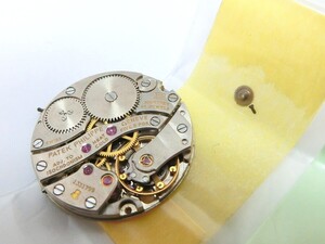 1000円スタート ムーブメント PATEK PHILIPPE パテックフィリップ Cal.215 手巻 18石 メンズ 部品取り/腕時計用パーツ WHO N219