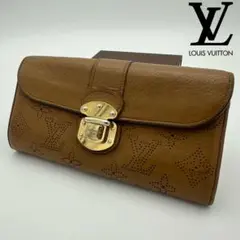 LOUIS VUITTON マヒナ ポルトフォイユ イリス モノグラム キャメル