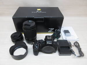 38/Э233★Nikon Z50 ダブルズームキット★ミラーレス一眼