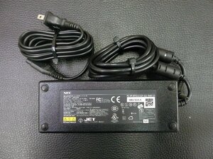 中古 NEC アダプター 型式: ADP66A 差込外径: 5.5mm 入力: 100-240V 2A 出力: 19V/6.3A コンセント: ２極 管理No.05932