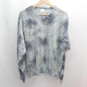 ◇ 6 ROKU SUKE TIE DYE 長袖 プルオーバー サイズ表記なし グレー系 レディース E