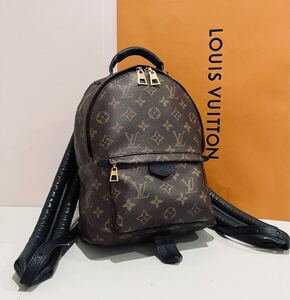 LOUIS VUITTON ● 新品 同様 ルイヴィトン モノグラム マカサー パームスプリングス リュック バックパック 