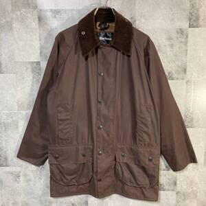 英国製 Barbour BEAUFORT バブアー オイルドジャケット ビューフォート ブラウン 36