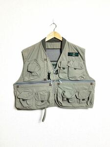 デッド 豪華 ギミック 90s ORVIS USA製フィッシングベスト マルチポケット ビンテージ オービス/テックウェア テック系