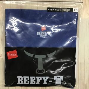 新品　　Hanes BEEFY－Tシャツ　1枚パック　　　貴重なXSサイズ