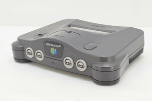 N64 ロクヨン 本体 NUS-002 ブラック 任天堂 ニンテンドー64 NINTENDO64 ゲーム機 ソフト 昭和 レトロ RL-587T/703