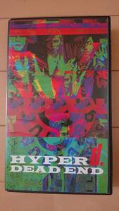 美品☆DEAD END『HYPER d.』ビデオVHS/ロックバンド/MORRIE/YOU/JOE/MINATO/ライブ/LUNA SEA/hyde/L