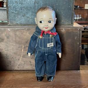 【Vintage】1950s Buddy Lee Doll バディリー ドール 人形 オーバーオール デニム アドバタイジング 古着 ヴィンテージ アンティーク