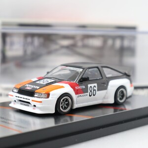 INNO 1/64 トヨタ カローラ レビン AE86 パンデム ロケットバニー TRD イナズマワークス イノモデル Corolla LEVIN Pandem INAZUMA WORX