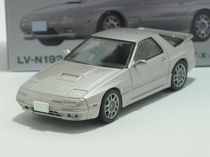 マツダ サバンナRX-7 GT-X（ウイニングシルバーM）89年式 LV-N192h【トミーテック社1/64ミニカー】【トミカの時】