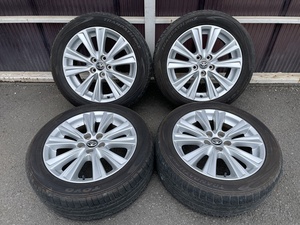 TOYOTA トヨタ AGH30 GGH30 アルファード ヴェルファイア 純正 235/50R18 5H PCD114.3 ENKEI エンケイ製 トーヨー トランパス 中古品