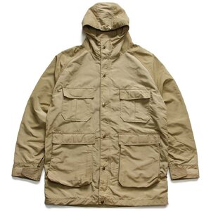 ★80s USA製 L.L.Bean BAXTER STATE PARKA ナイロン マウンテンパーカー タン M★ビンテージ オールド アウトドア キャンプ ジャケット