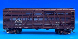 3J　HO_外国形　メーカー不明　貨車　ATSF　アッチソン・トピカ・アンド・サンタフェ　ATSF　26486号　箱無し　ジャンク品　#847