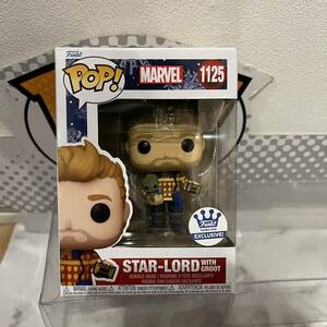 限定FUNKO POP! GOTG ガーディアンズ　スターロードwithグルート