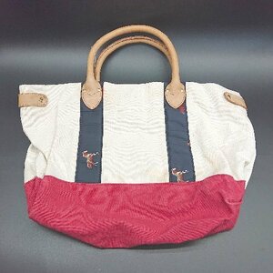 ◇ russet ラシット 馬 シンプル ハンド バッグ ベージュ系 レディース E