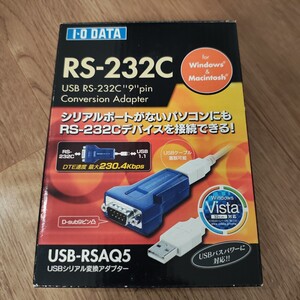 USBシリアル変換アダプター USB-RSAQ5 IO DATA アイオーデータ ②