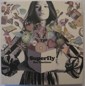 ◆CD+DVD◆SUPERFLY／BOX EMOTIONS◆スーパーフライ／ボックス・エモーションズ◆特典カード13枚付きBOX仕様・帯無し国内盤