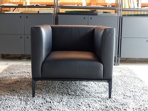 c. ｜展示品｜Walter Knoll（ウォルター・ノル）｜JAANジャアン 780 アームチェア｜総革｜1Pソファ・ロビーチェア