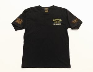 【XL】vanson leathers Tシャツ 黒 LOW BLOW KNUCKLES LBK バンソン ロウブロウナックル