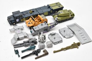 旧タカラ トランスフォーマー G1 D-69 ブルーティカス コンバットロン/合体兵士[TAKARA][1986][デストロン][スクランブルシティ][当時物]H