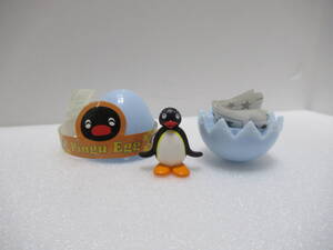 ピングーエッグ★単品★Pingu Egg vol.３　ピンギ　　★ミニチュアフィギュア★ジャンク★中古★miniature　figure