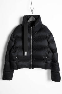 A.F ARTEFACT / 美品 HIGH-NECK CROPPED DOWN JACKET / size 2 (BLACK) ダウン ジャケット