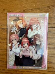 ☆五等分の花嫁∽☆クリアカードコレクションガム3☆「Box.03 中野 一花 中野 二乃 中野 三玖 中野 四葉 中野 五月」☆