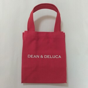 ☆DEAN&DELUCA ミニバッグ 赤 クリスマス ディーンアンドデルーカ 送料無料☆