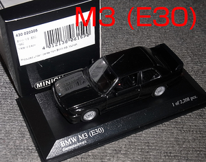 1/43 BMW M3 (E30) メタル ブラック 1990 メタルブラック ブラックメタ ガンメタ4