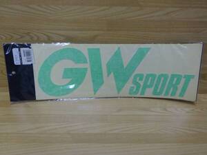 ★GOLDWIN★GW SPORT★ゴールドウィン★ステッカー★フラッシュグリーン★