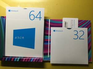 Windows8 Pro 2枚組 @開封済み・パッケージ一式@ プロダクトキーカード付