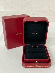 ◎Cartier カルティエ バレリーナリング ファッションリング 指輪 ウェディング ブライダル 750 K18 ゴールド 2.8ｇ ♯58 約17号◎