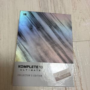 【開封のみ 未使用品】Native Instruments（NI) KOMPLETE13 ULTIMATE Collector