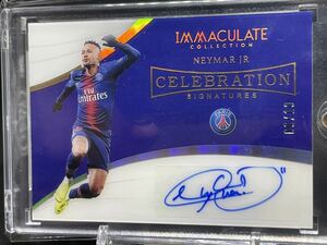 ★ネイマール NEYMAR JR panini immaculate soccer celebration auto サイン★ブラジル代表 バルセロナ PSG セレブレーション アセテート